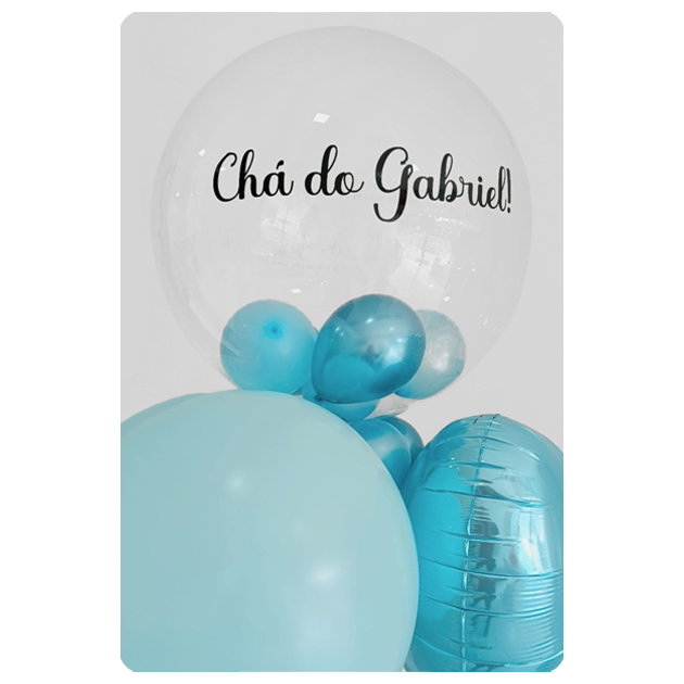 Arranjo de chá de bebê
